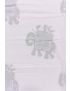 Elephant Design Hand Block Print Cotton Baby Quilt Dohar - SHJ-HBP-BQDH-025