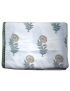 Floral Hand Block Print Cotton Baby Quilt Dohar - SHJ-HBP-BQDH-035