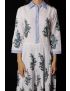Hand Block Printed Indian Cotton Long Dress - SH-HBPD-W-001