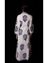 Hand Block Printed Kimono Pattern Dress - SH-HBPD-W-010