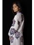 Hand Block Printed Kimono Pattern Dress - SH-HBPD-W-010