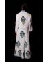 Hand Block Printed Floral Dress - SH-HBPD-W-012
