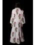 Hand Block Printed Floral Kimono Pattern Dress - SH-HBPD-W-015