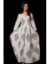 Hand Block Printed Floral Dress - SH-HBPD-W-025
