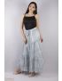 Hand Block Printed Cotton Skirt - SH-HBPD-SKRT-04