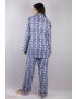 Floral Block Printed Night Suit - SH-HBPNS-W-005