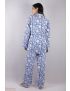Floral Block Printed Night Suit - SH-HBPNS-W-008