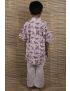Hand Block Printed Boys Cotton Kurta Pyjama - SH-HBPNS-B-KPJS-52