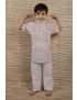 Hand Block Printed Boys Cotton Kurta Pyjama - SH-HBPNS-B-KPJS-59