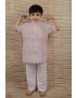 Hand Block Printed Boys Cotton Kurta Pyjama - SH-HBPNS-B-KPJS-64