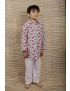 Hand Block Printed Boys Cotton Kurta Pyjama - SH-HBPNS-B-KPJS-91