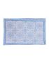 Geometrical Block Printed Bed Sheet - SHJ-HBP-BCVR-015