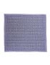 Indigo Blue Geometrical Block Printed Kantha Quilt - SHJ-HBP-KQ-025