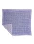 Indigo Blue Geometrical Block Printed Kantha Quilt - SHJ-HBP-KQ-026