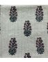 Mughal Floral Block Printed Kantha Cotton Quilt - SHJ-HBKQ-004
