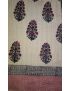 Mughal Floral Block Printed Kantha Cotton Quilt - SHJ-HBKQ-008