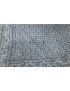 Abstract Indigo Geometrical Block Printed Kantha Cotton Quilt - SHJ-HBKQ-014