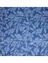 Floral Abstract Indigo Dyed Block Print Cotton Fabric - SHJ-HBPF-027