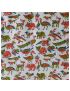 Animal Block Print Cotton Fabric - SHJ-HBPF-044