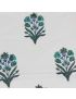 Mughal Flower Indian Block Print Fabric - SHJ-MT-006